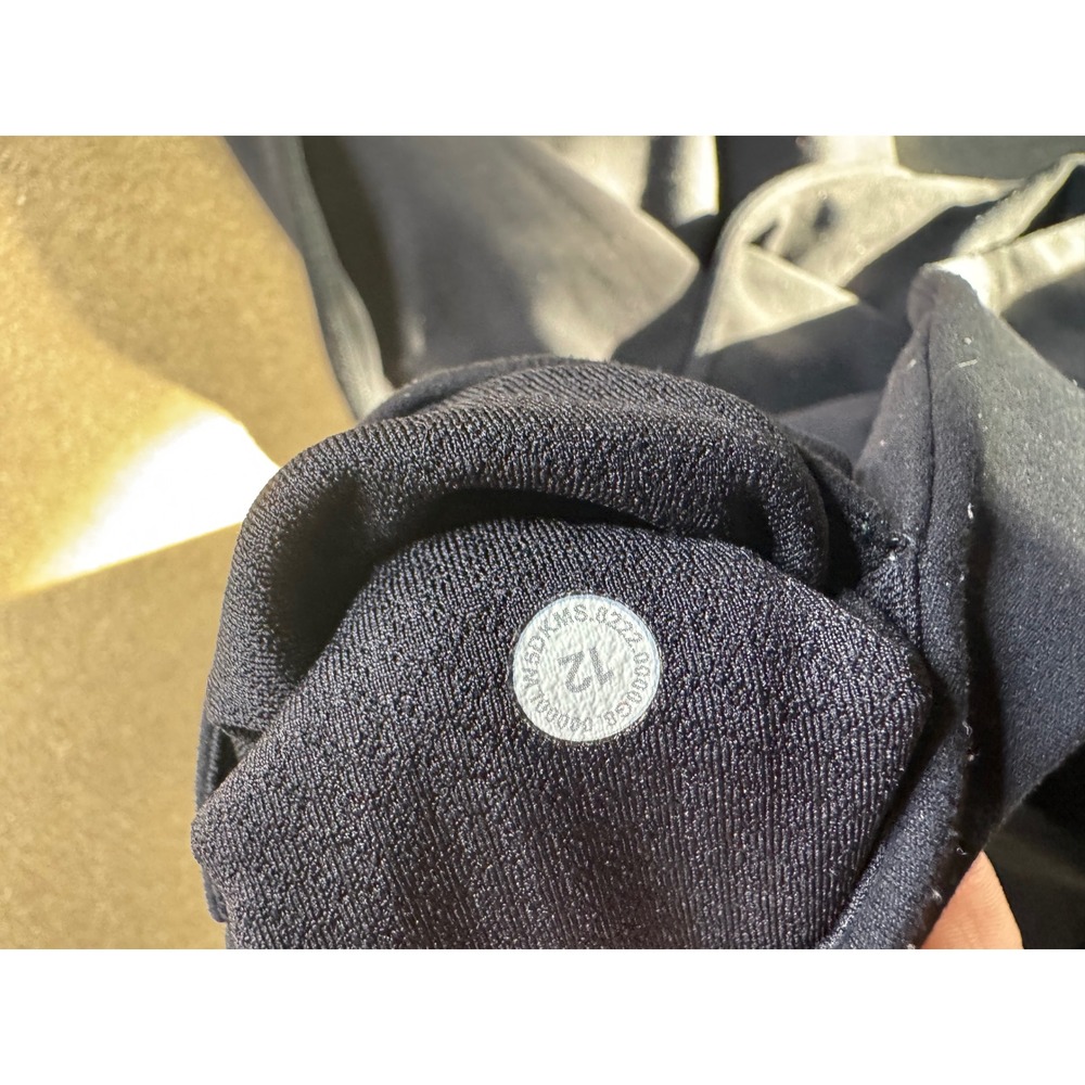 Lululemon Groove Pant Flare Super High- rise Nulu Flare Pant Black Size 12 $120 - Picture 6 of 10